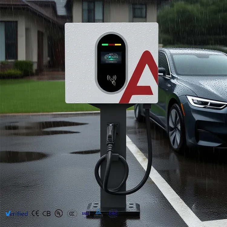 40kW високомощно монтирано на стена DC EV зарядно устройство за автопаркове