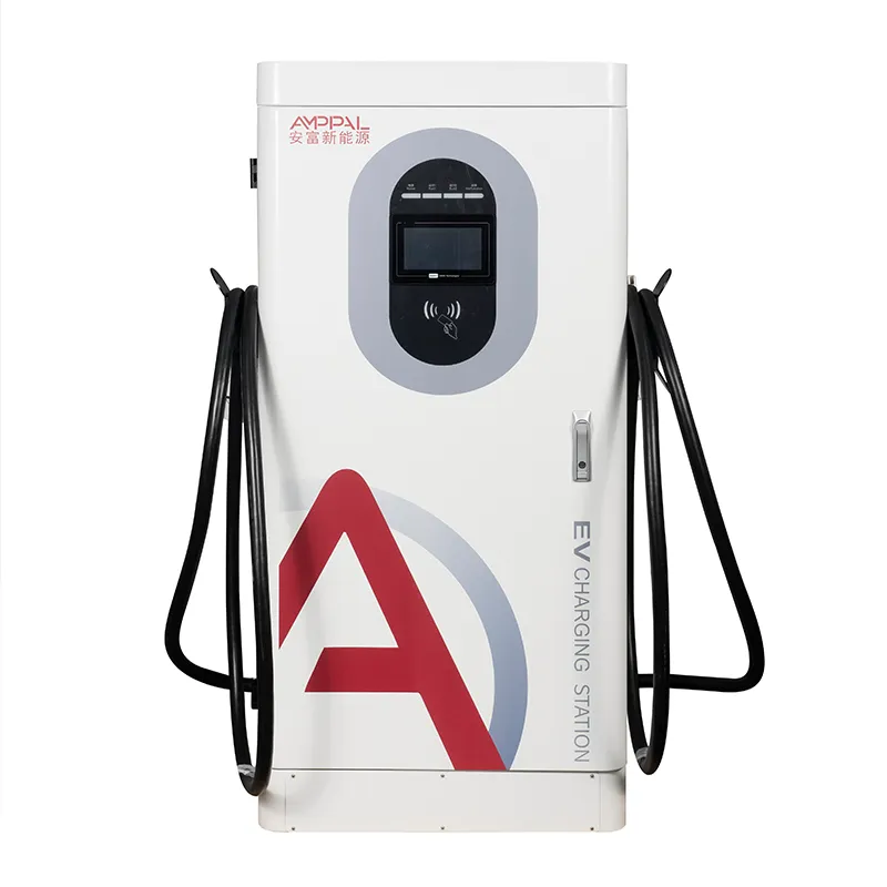 80kW високоефективно интегрирано DC бързо зарядно устройство за търговски EV флотове